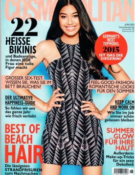 COSMOPOLITAN July 2015 with VALLEY EYEWEAR