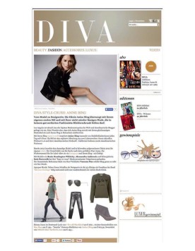 DIVA MAGAZINE ANINE BING