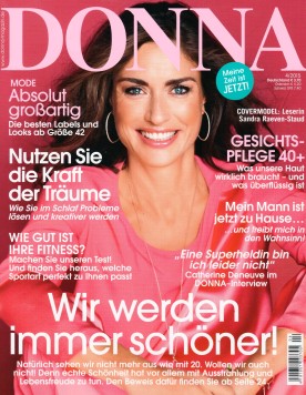 DONNA MAGAZIN | SINGLE PAGE | with ANINE BING, CLEMMIE WATSON & VALLEY EYEWEAR