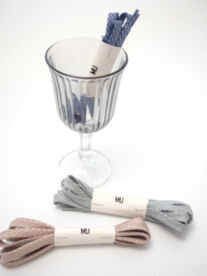 22 MU Glitzer Schnürsenkel